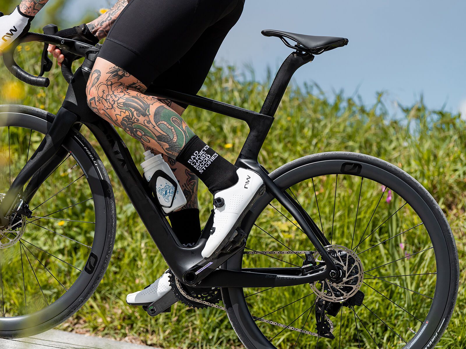 Northwave Bad Choices Sock, black - Bild 2