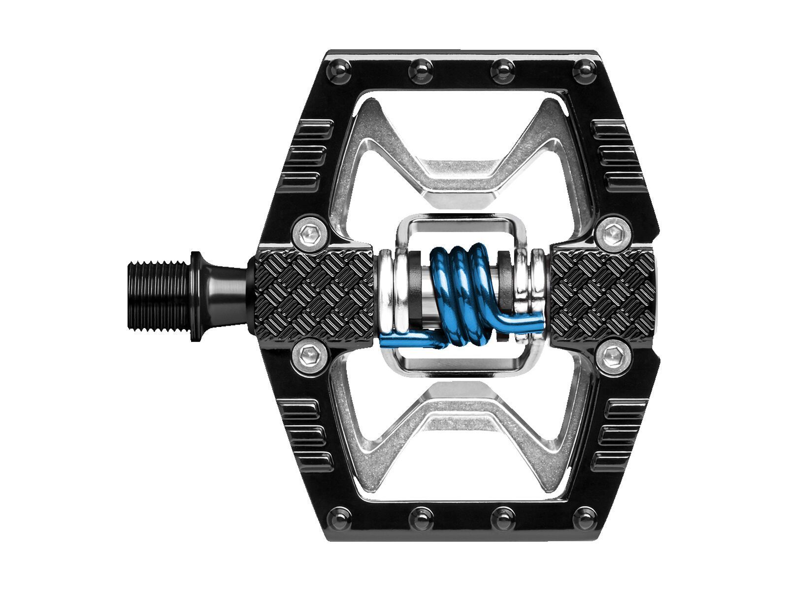 Crankbrothers Double Shot, schwarz/raw - Bild 1