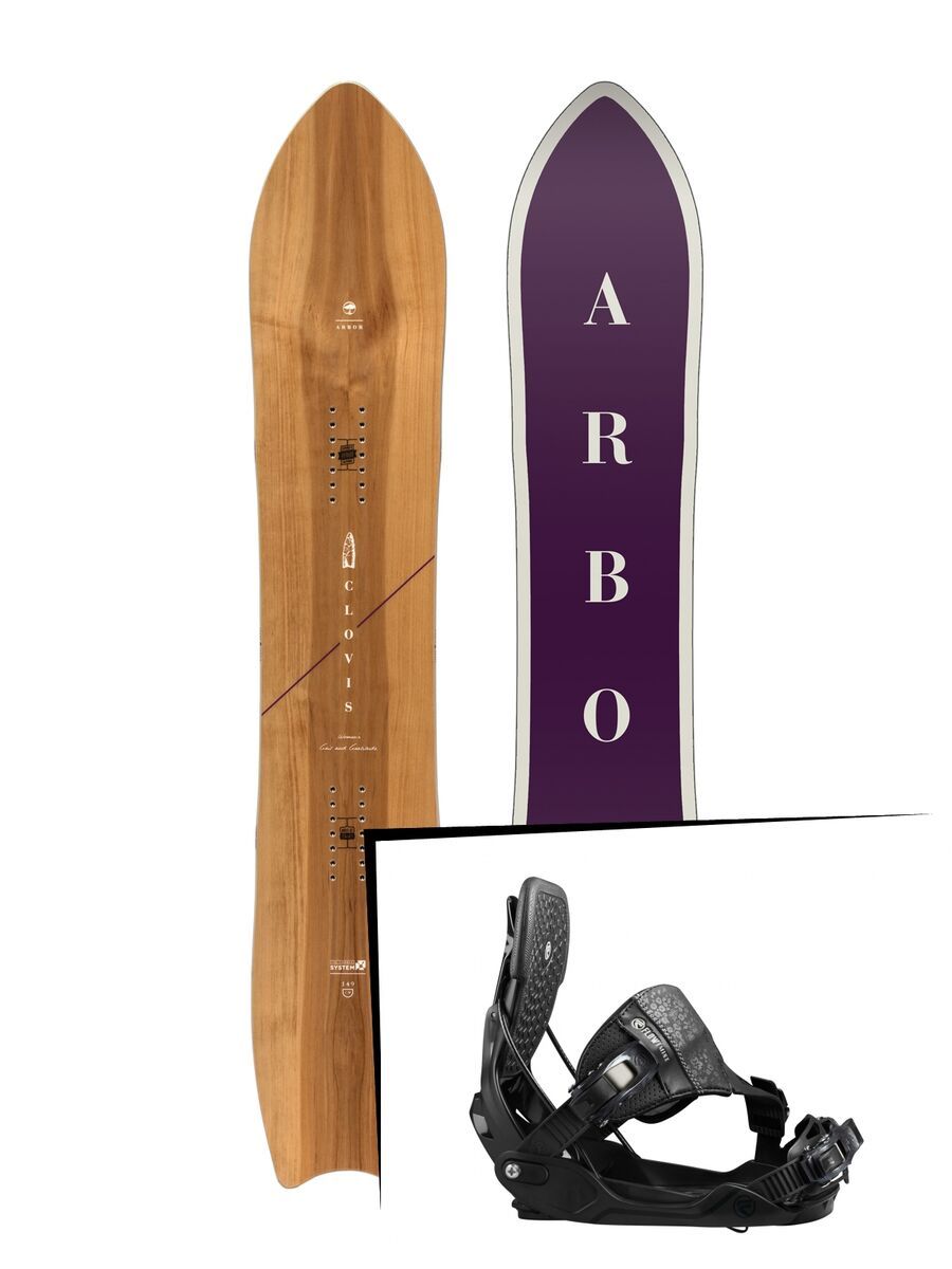 Set: Arbor Clovis Womens 2017 + Flow Minx Hybrid (1718427S) - Bild 1