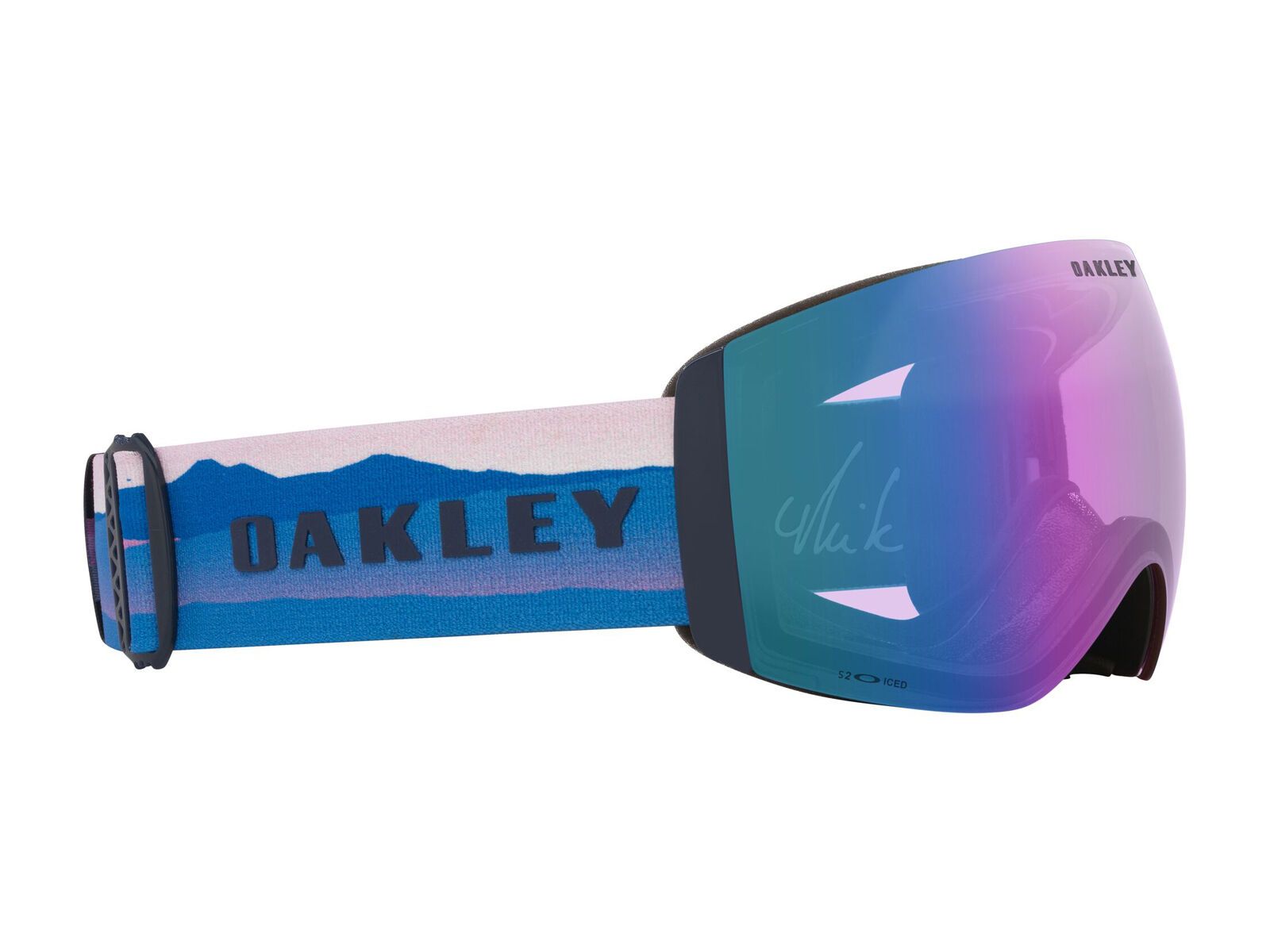 Oakley Flight Deck Pro L Mikaela Shiffrin Sign., Prizm Snow Iced Iridium & Sapphire Iridium - Bild 12