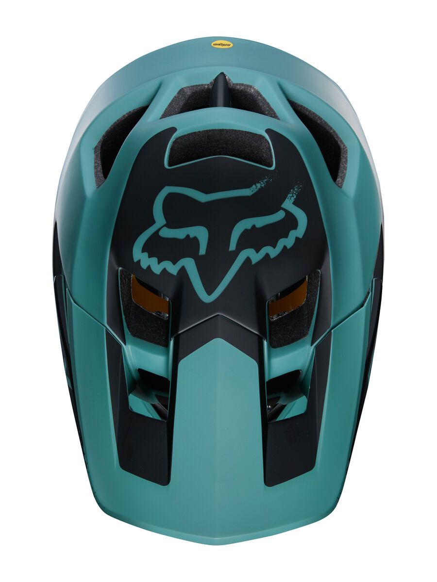 Fox Womens Proframe Helmet Mink, pine - Bild 5