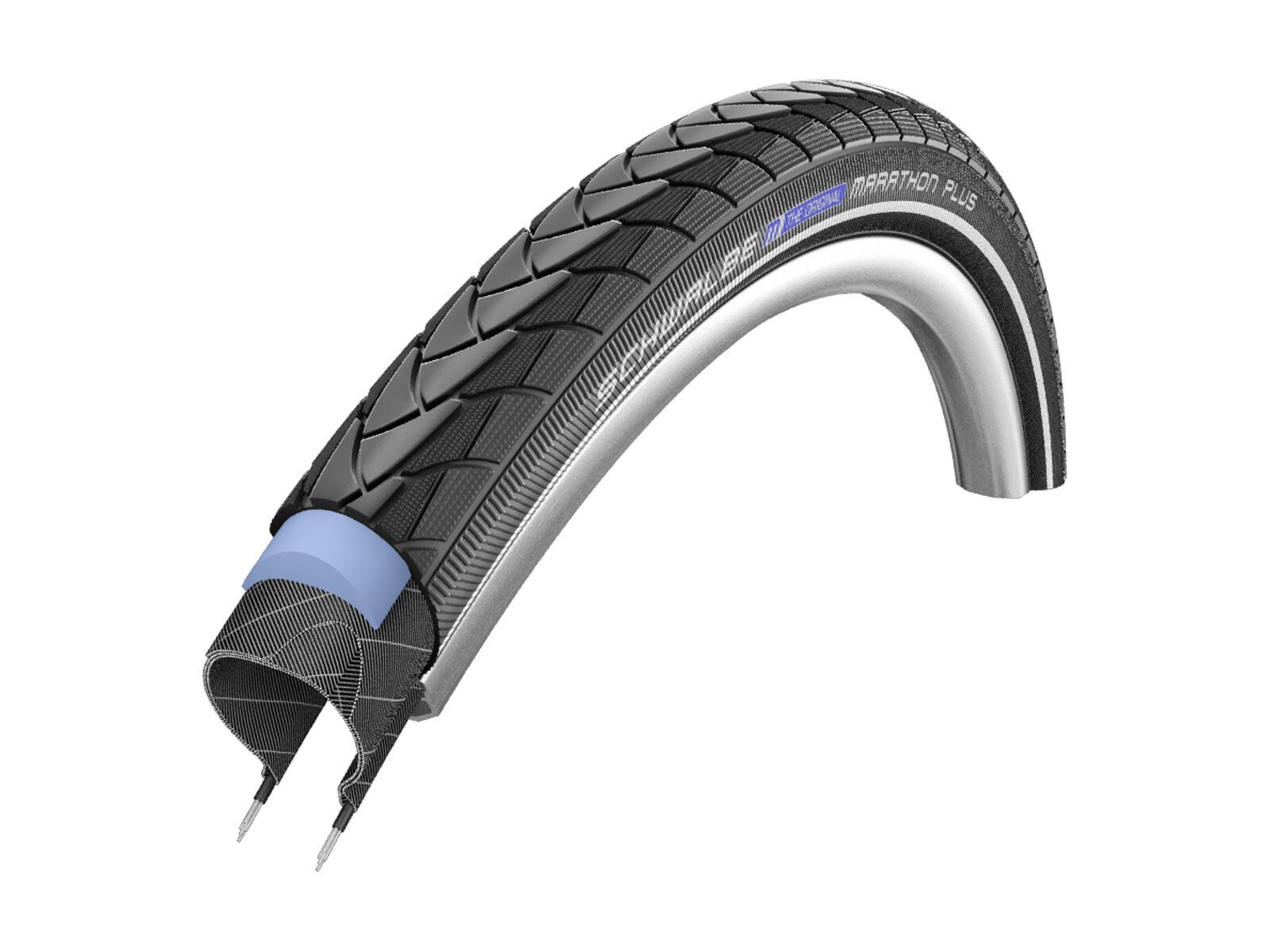 Schwalbe Marathon Plus Performance - 28 Zoll / 700B, black-reflex - Bild 1