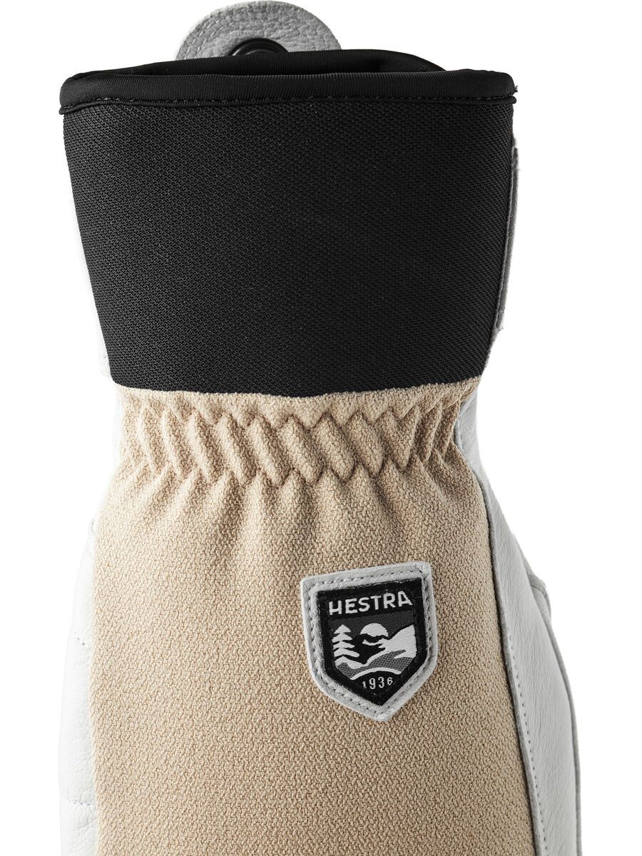Hestra Army Leather Patrol Mitt, beige - Bild 4
