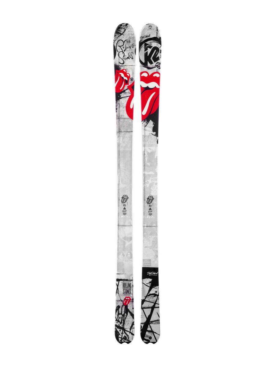 *** 2. Wahl *** K2 Sideshow Rolling Stones Limited 2013, black/white - Ski | Länge 181 cm - Bild 1