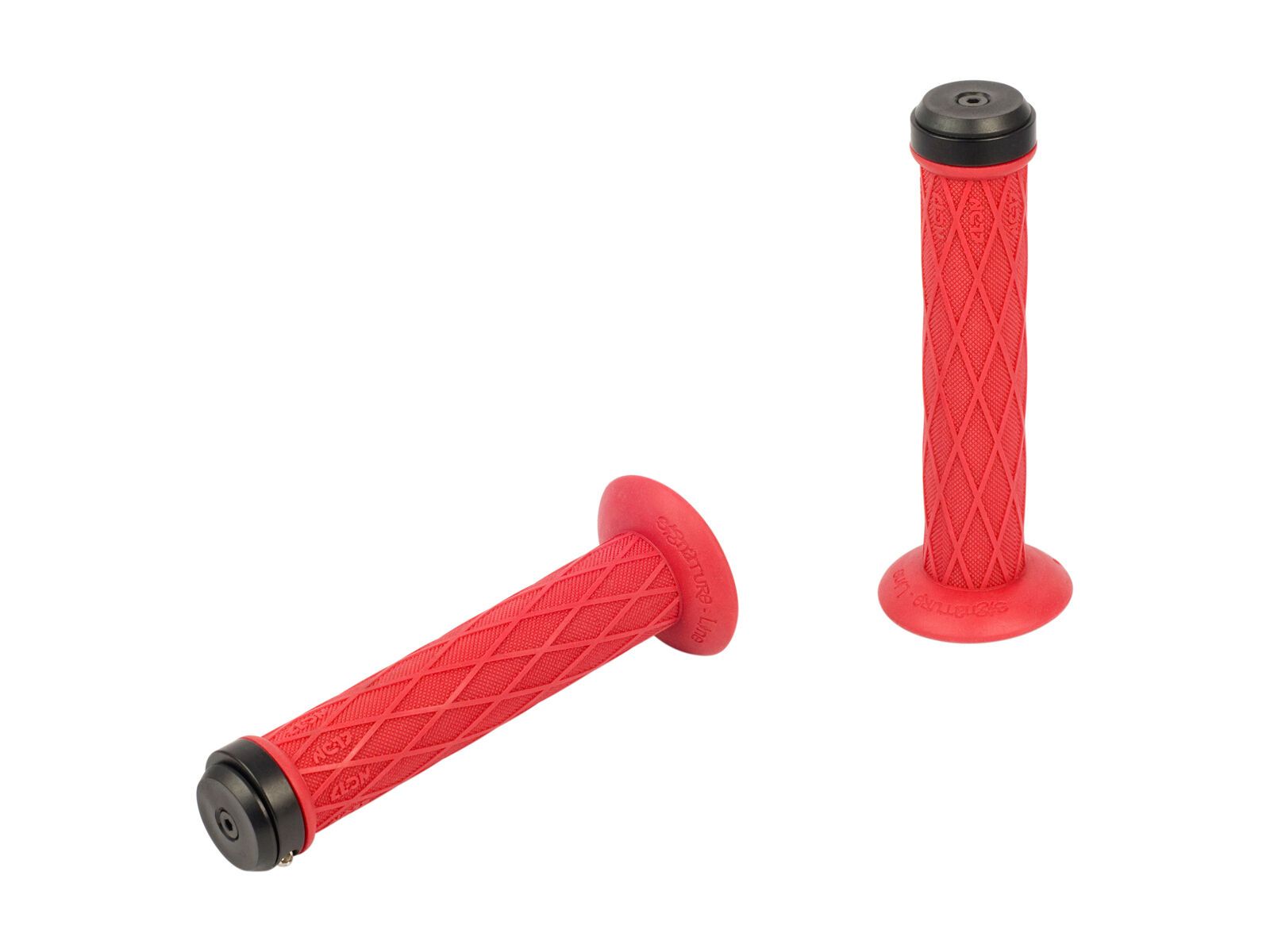 NC-17 Signature Line S-Pro Lock-On Griff, red/black - Bild 1