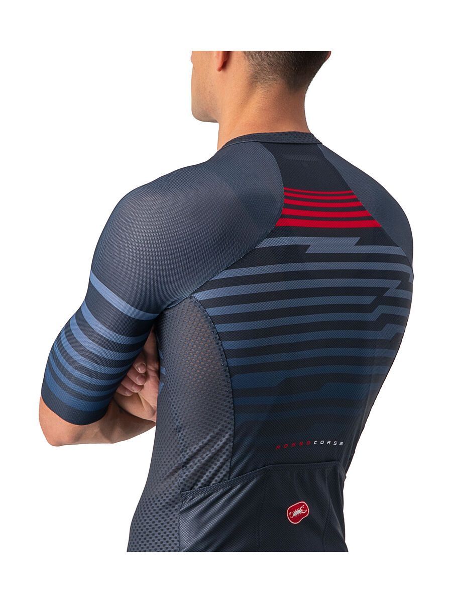Castelli Climber's 3.0 SL Jersey, savile blue/red - Bild 4