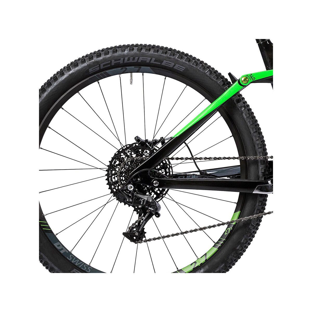 Cube Stereo 140 C:62 SL 27.5, carbon´n´green - Bild 4