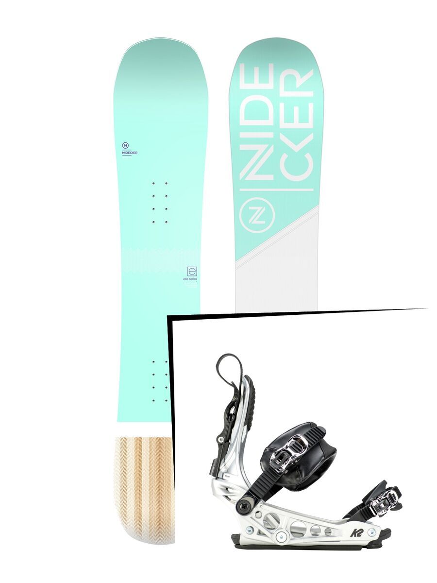 Set: Nidecker Elle 2019 + K2 Cinch Tryst (2302777S) - Bild 1