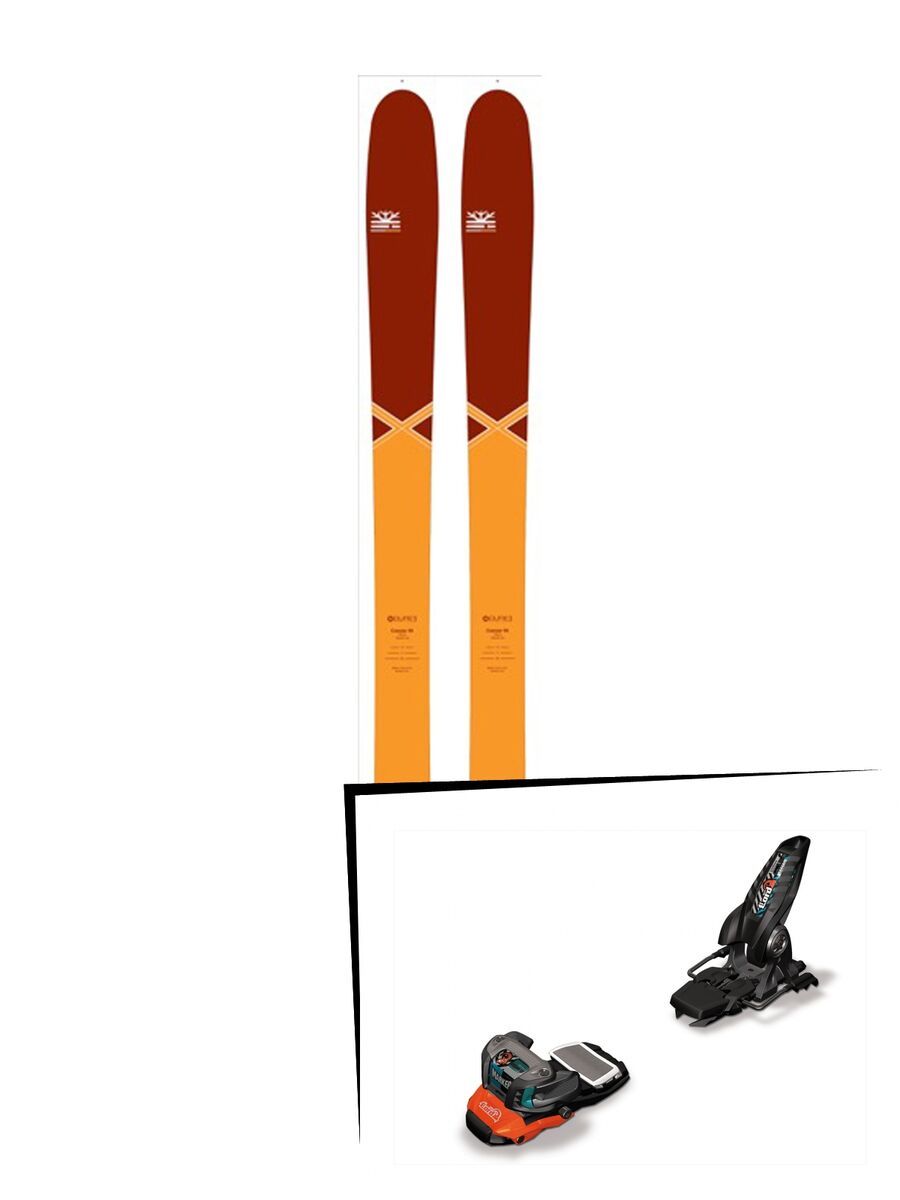 DPS Skis Set: Cassiar 95 Pure3 Special Edition 2016 + Marker Lord S.P.14 - Bild 1