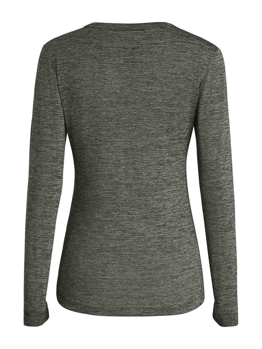 Salewa Puez Melange Dry’Ton Langarm Tee Damen, pastel green melange - Bild 2