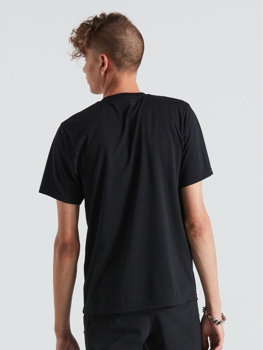 Specialized Men's Wordmark Short Sleeve T-Shirt, black - Bild 3