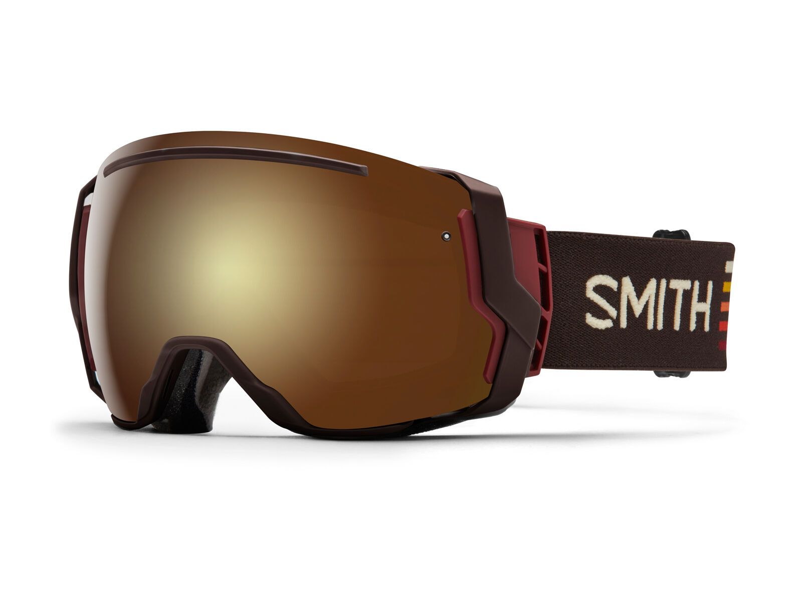 Smith I/O 7 inkl. Wechselscheibe, sunset/Lens: gold sol-x mirror - Bild 1