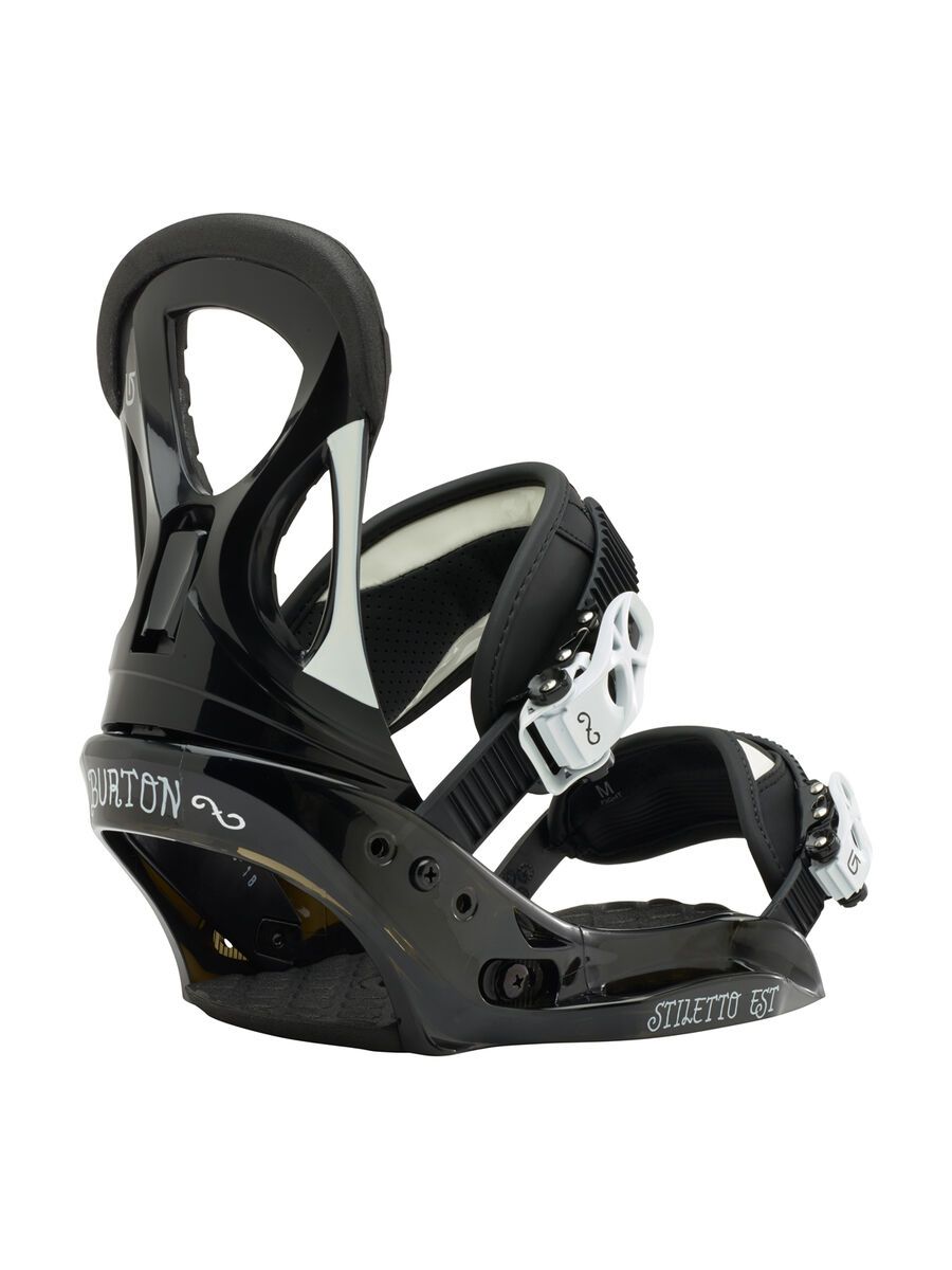 Set: Burton Genie 2016 + Burton Stiletto EST 2015, Black - Snowboardset - Bild 3
