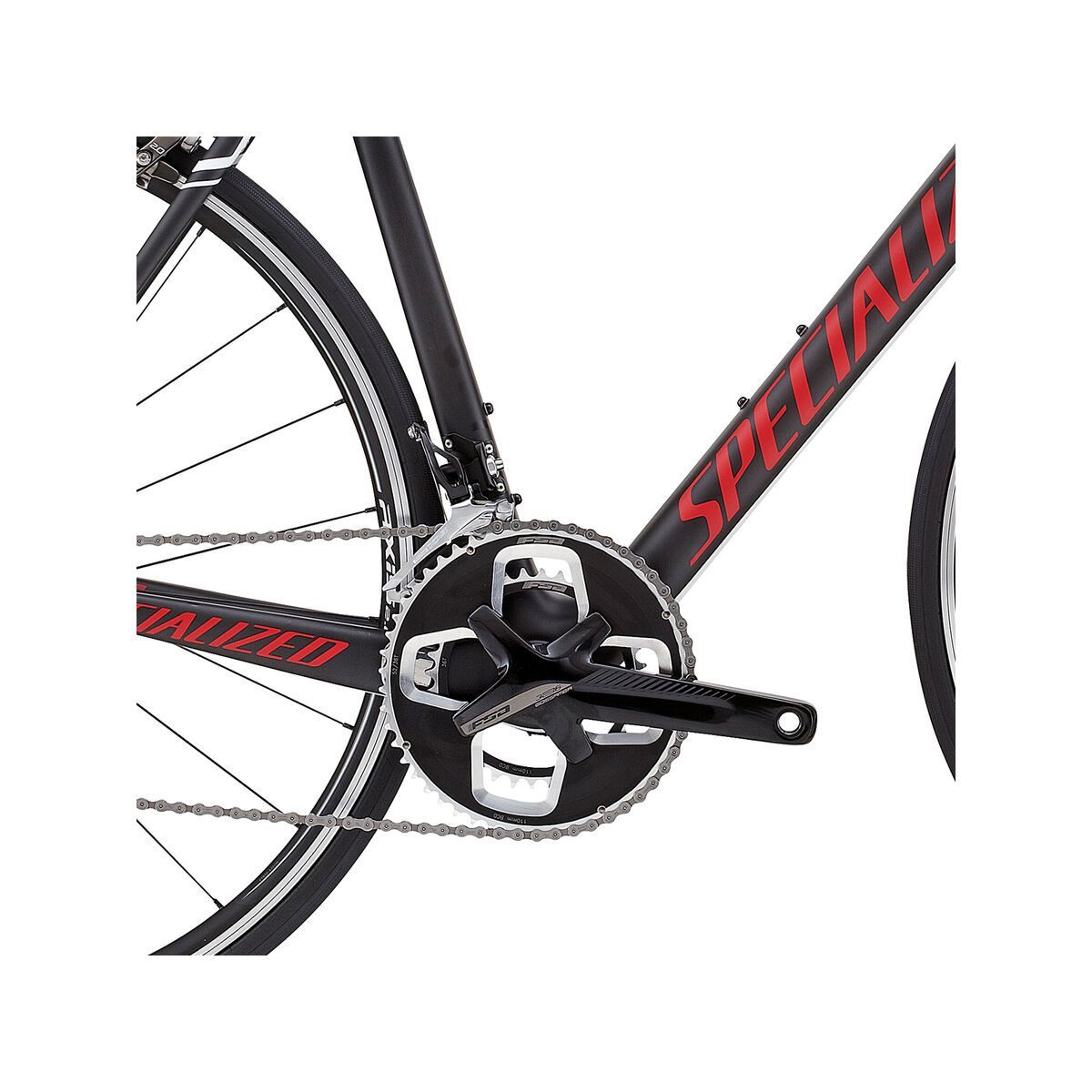 Specialized Tarmac Sport, satin carbon/white/red - Bild 3