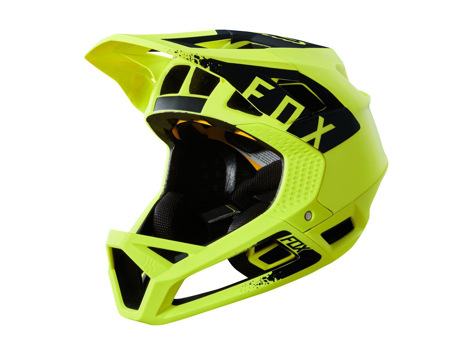 Fox Proframe Helmet Mink, yellow/black - Bild 1