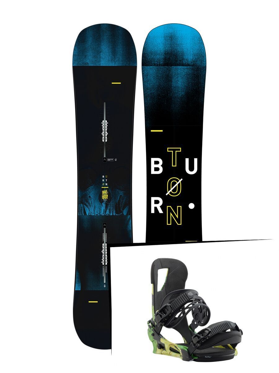 Set: Burton Instigator Wide 2019 + Burton Cartel tommy bananas - Bild 1