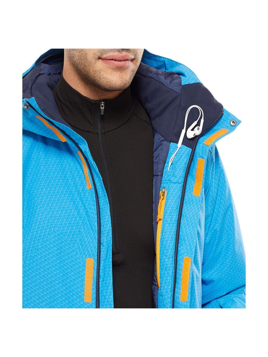 The North Face Mens Descendit Jacket, cosmic blue print - Bild 4