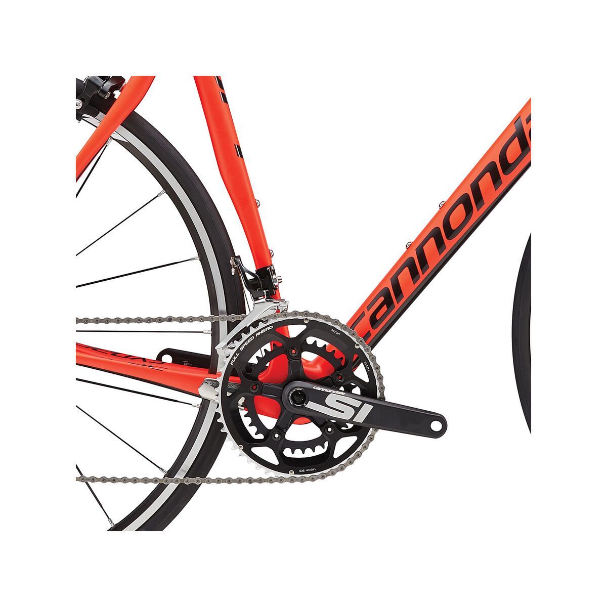 Cannondale Synapse Carbon 105, acid red w/ jet black, matte - Bild 3