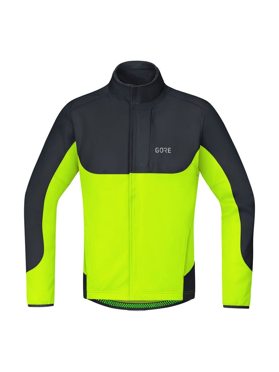 GOREWEAR C5 Gore Windstopper Thermo Trail Jacke, neon yellow/black - Bild 1