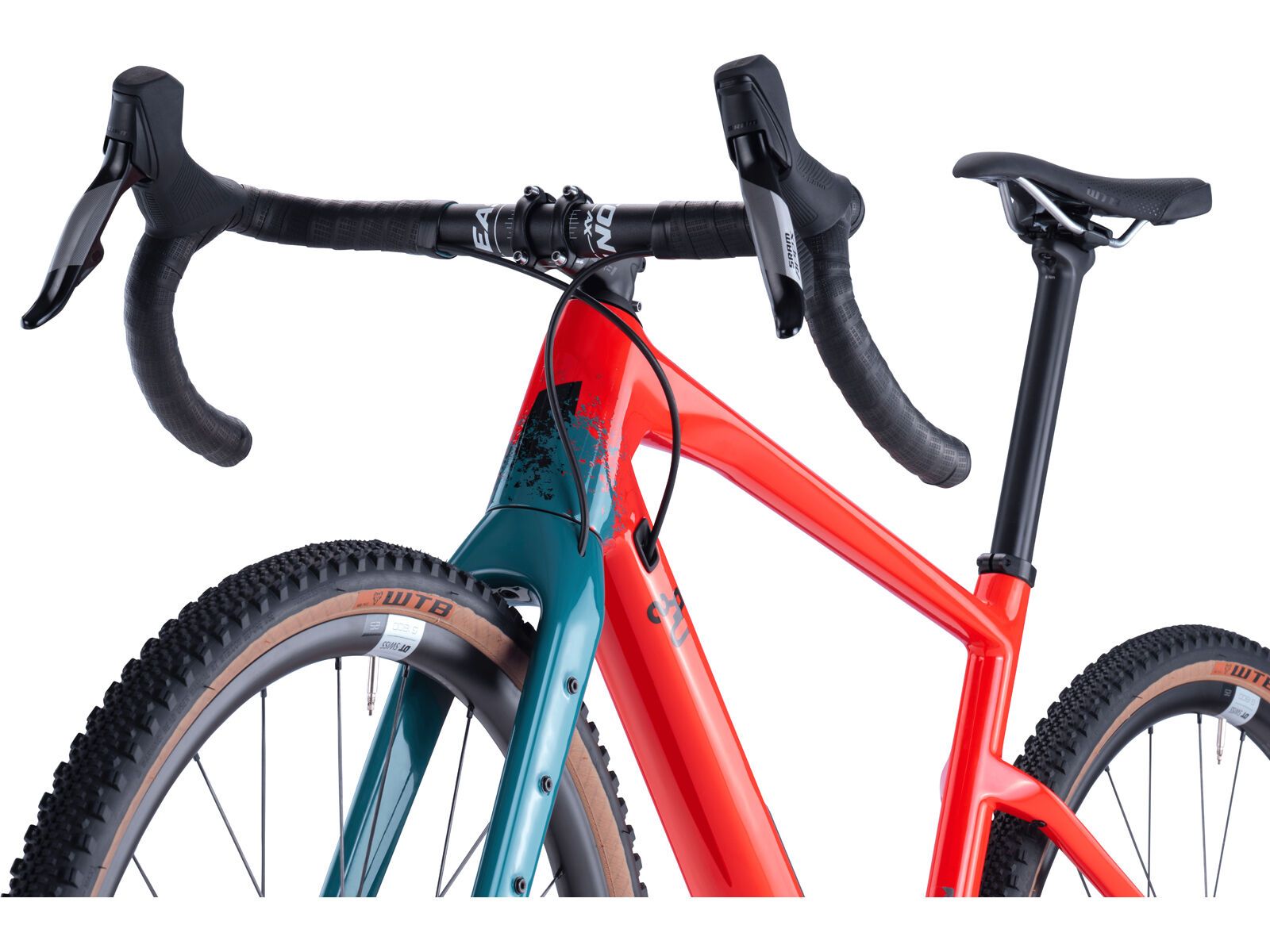 BMC URS Two, neon red/dark petrol - Bild 10