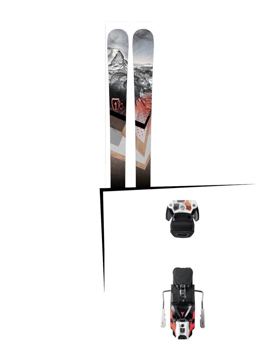 Set: Icelantic Pilgrim 2016 + Atomic Warden MNC 13 (1681272) - Bild 1