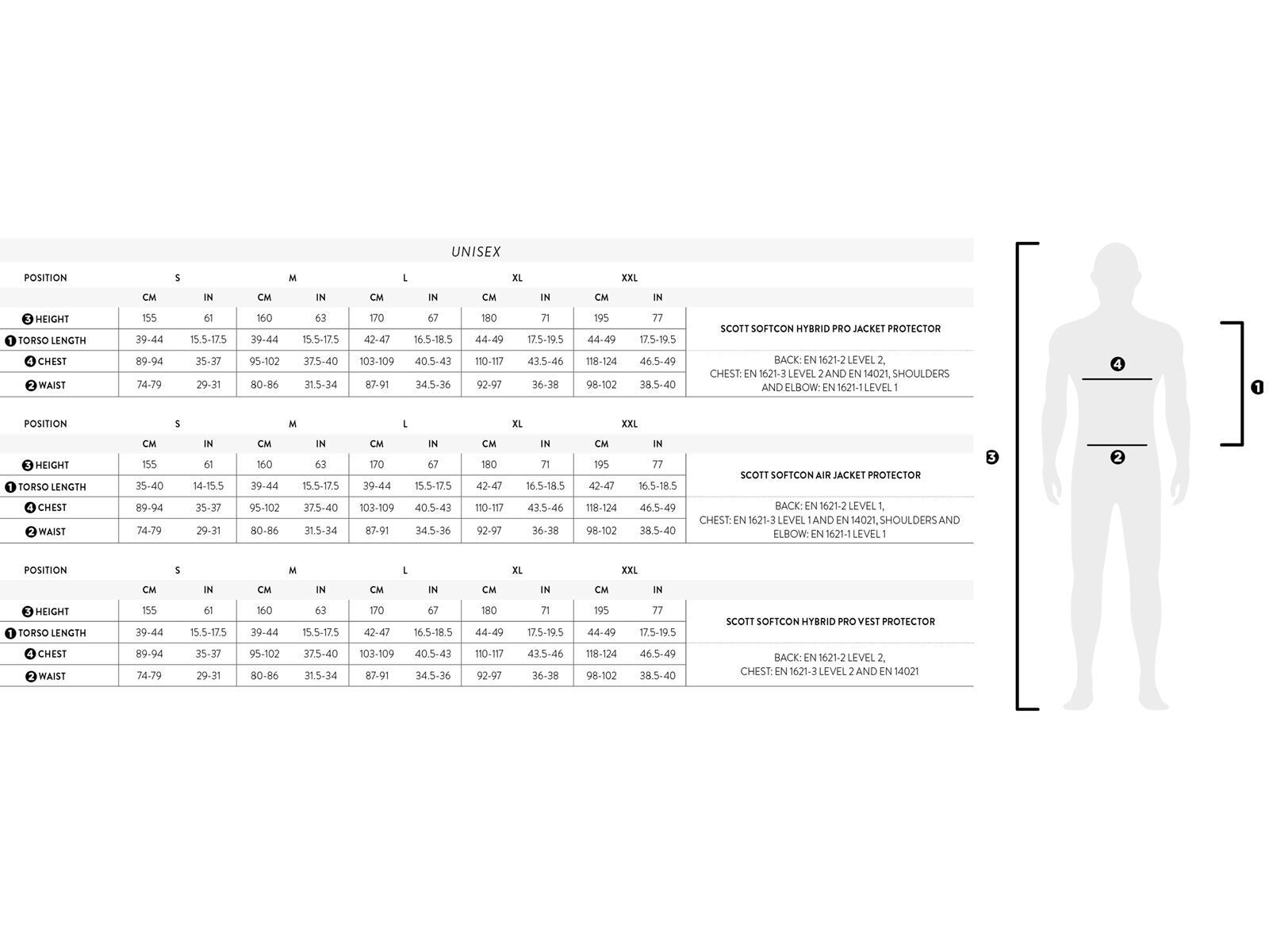 Scott Softcon Hybrid Pro Protector Jacket, black - Bild 3