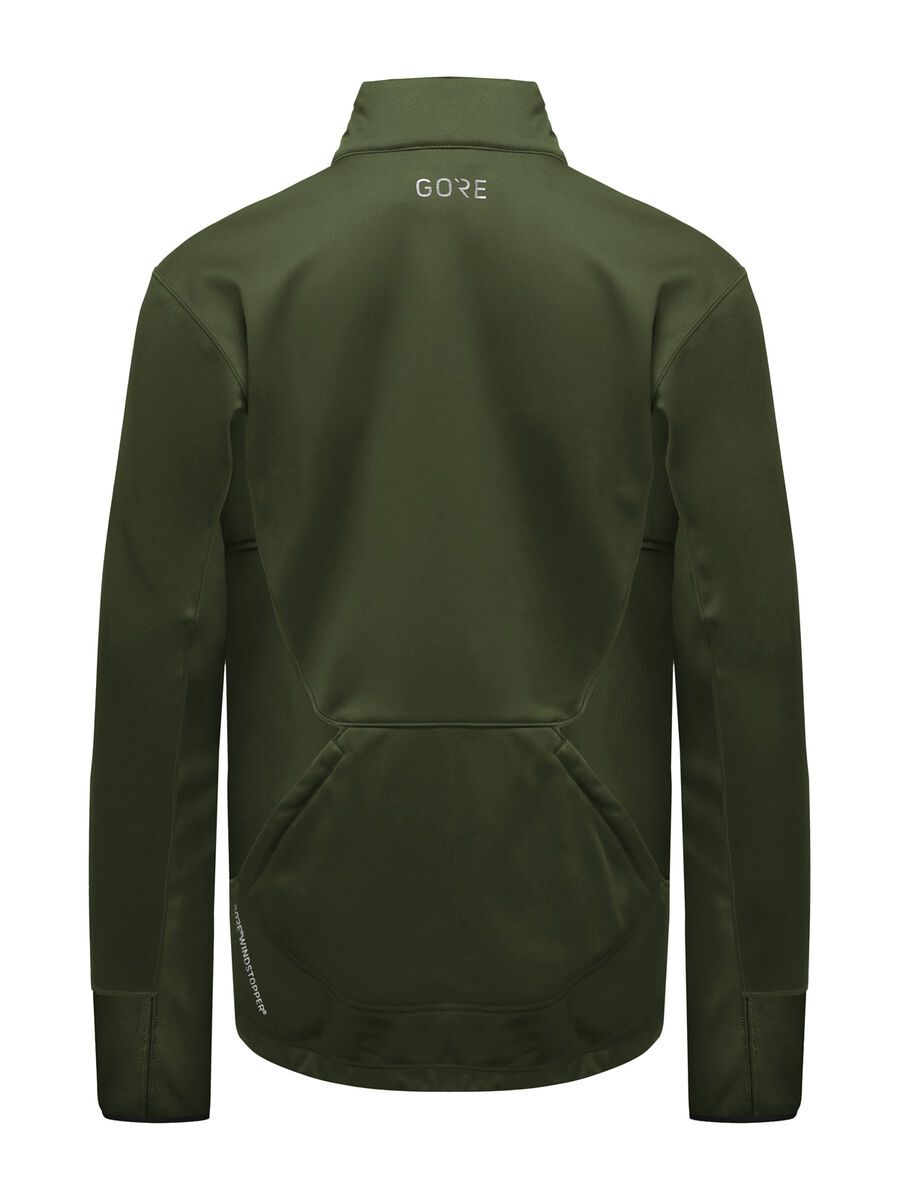 GOREWEAR C5 Windstopper Thermo Trail Jacke, utility green - Bild 3