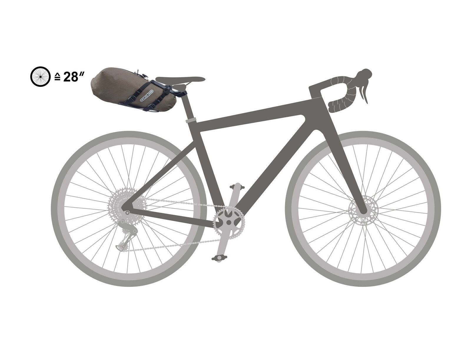 ORTLIEB Seat-Pack QR 7,5 L, dark sand - Bild 8