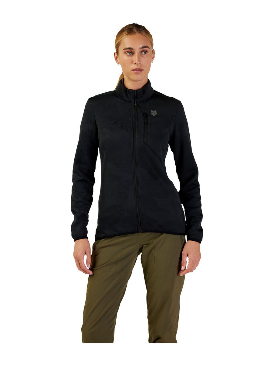 Fox Women Ranger Midlayer FZ, black - Bild 2