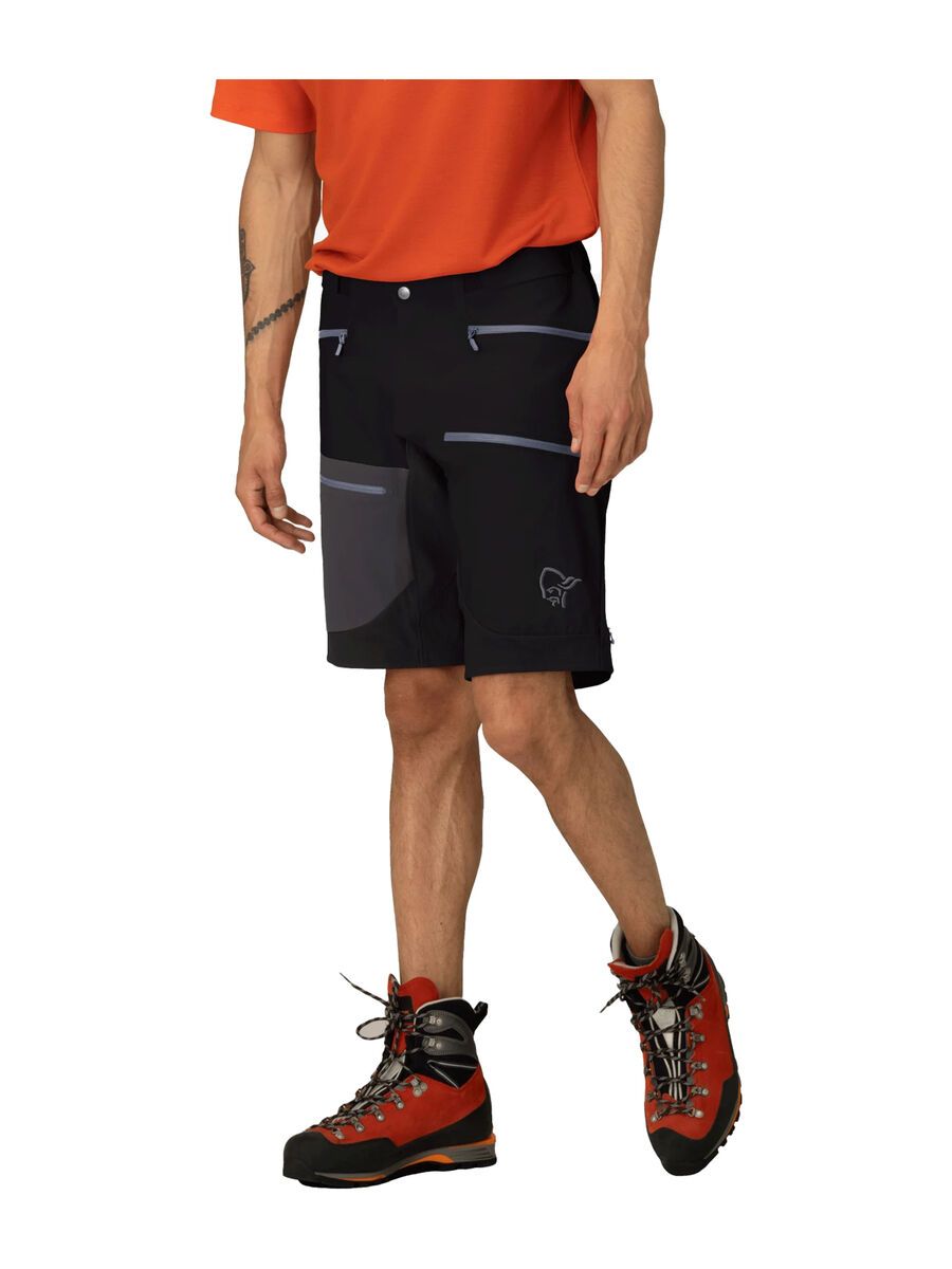 Norrona trollveggen flex1 Zip-off Pants M's, caviar - Bild 10