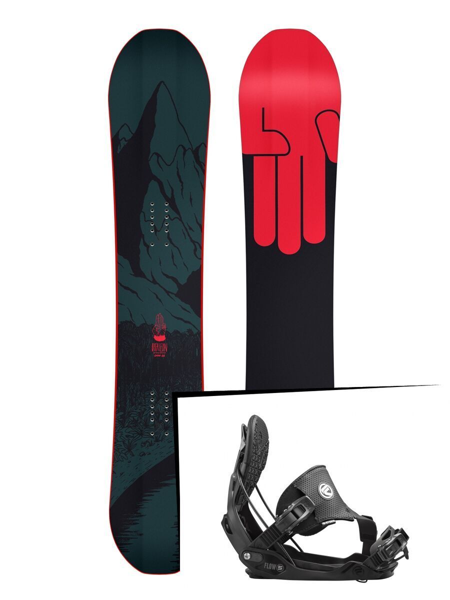 Set: Bataleon Omni 2017 + Flow Five Hybrid (1513184S) - Bild 1