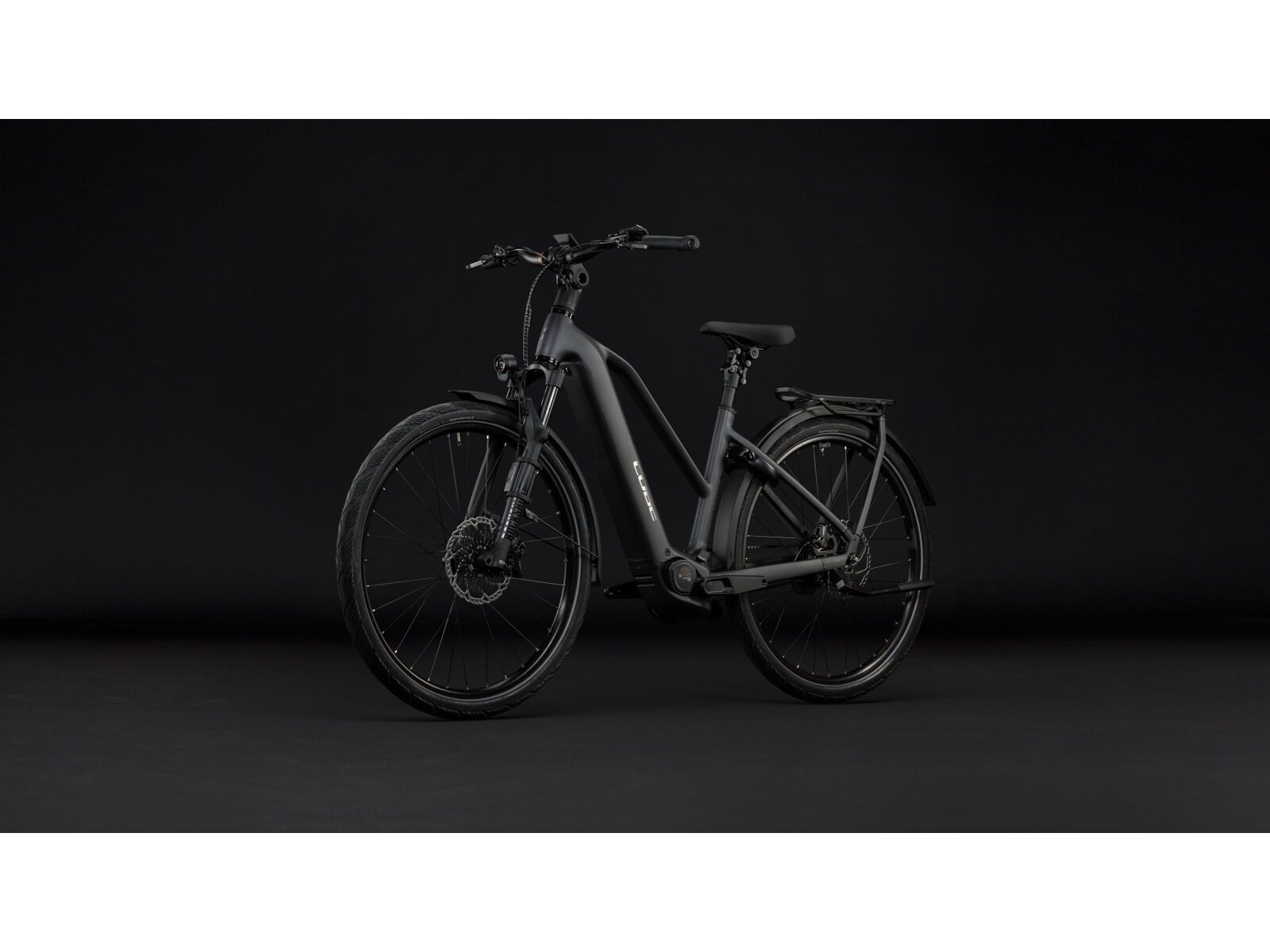 Cube Kathmandu Hybrid Deluxe EXC 800 Trapeze, stealthgrey´n´grey - Bild 9