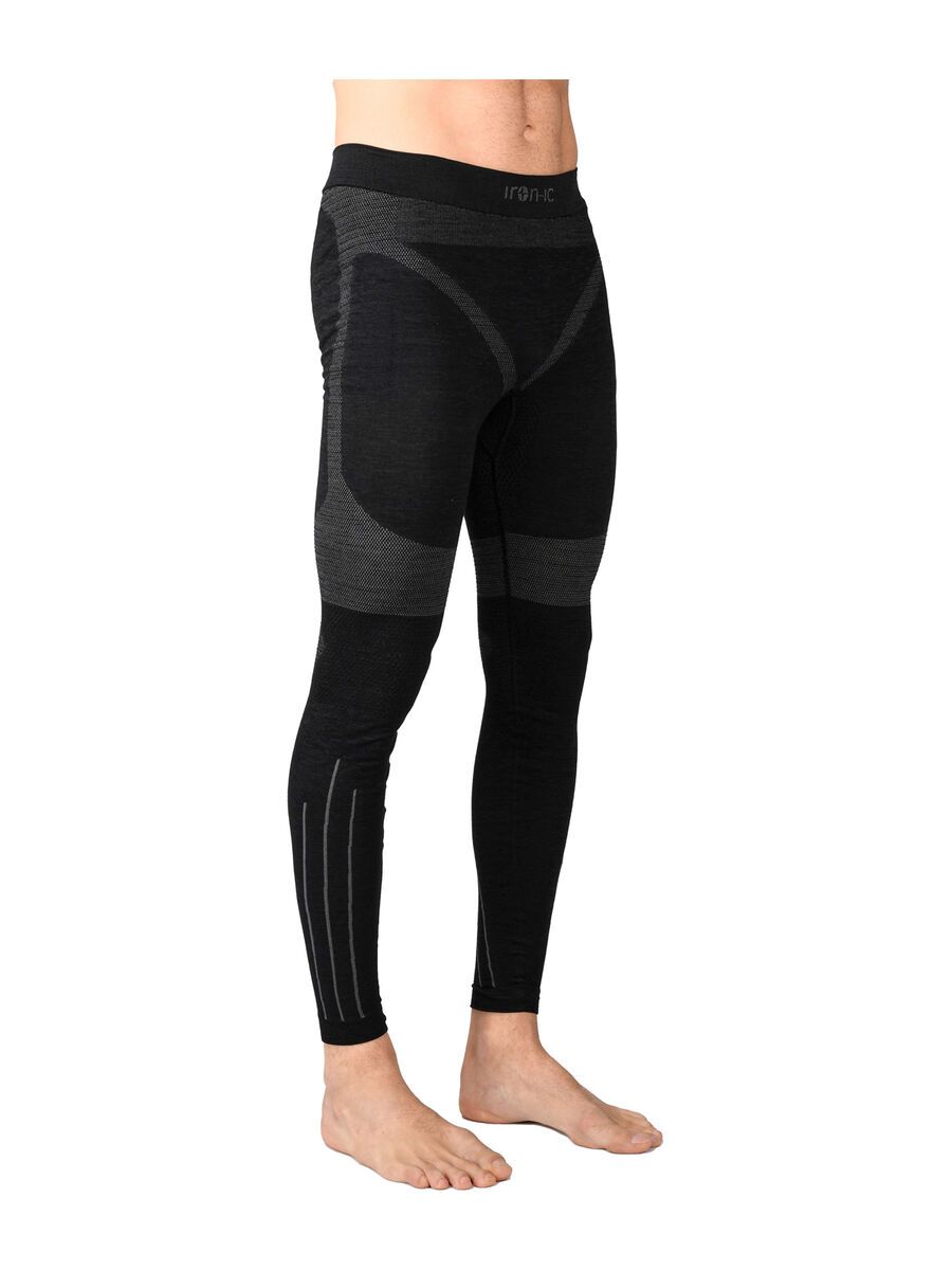 Iron-ic Wool Leggings Performance - Man, black - Bild 4