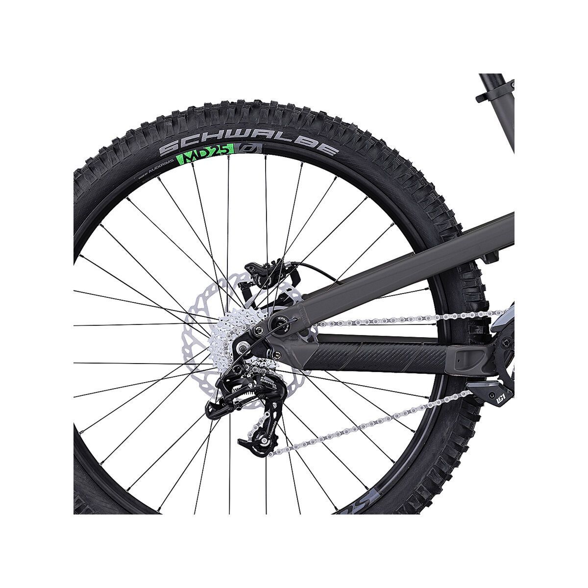 Scott Voltage FR 730, anthracite/green - Bild 4