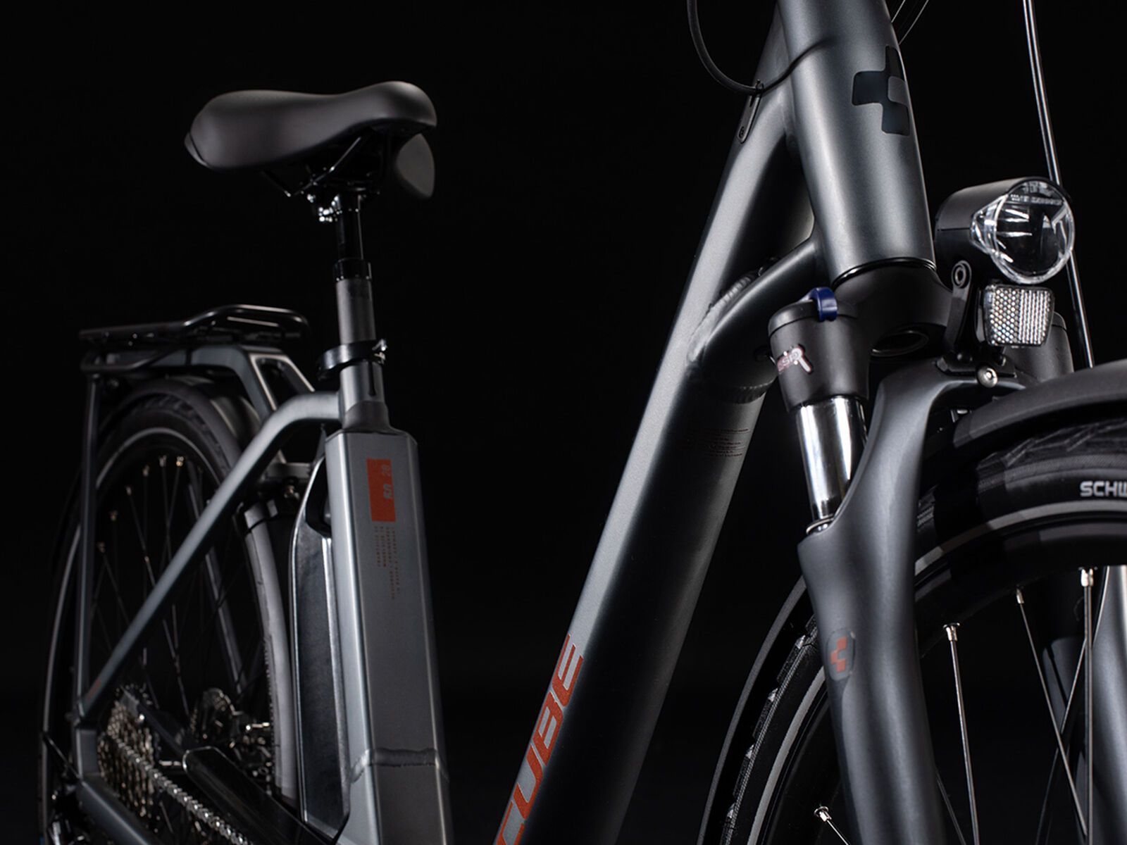 Cube Town Sport Hybrid Pro 400, iridium´n´red - Bild 3