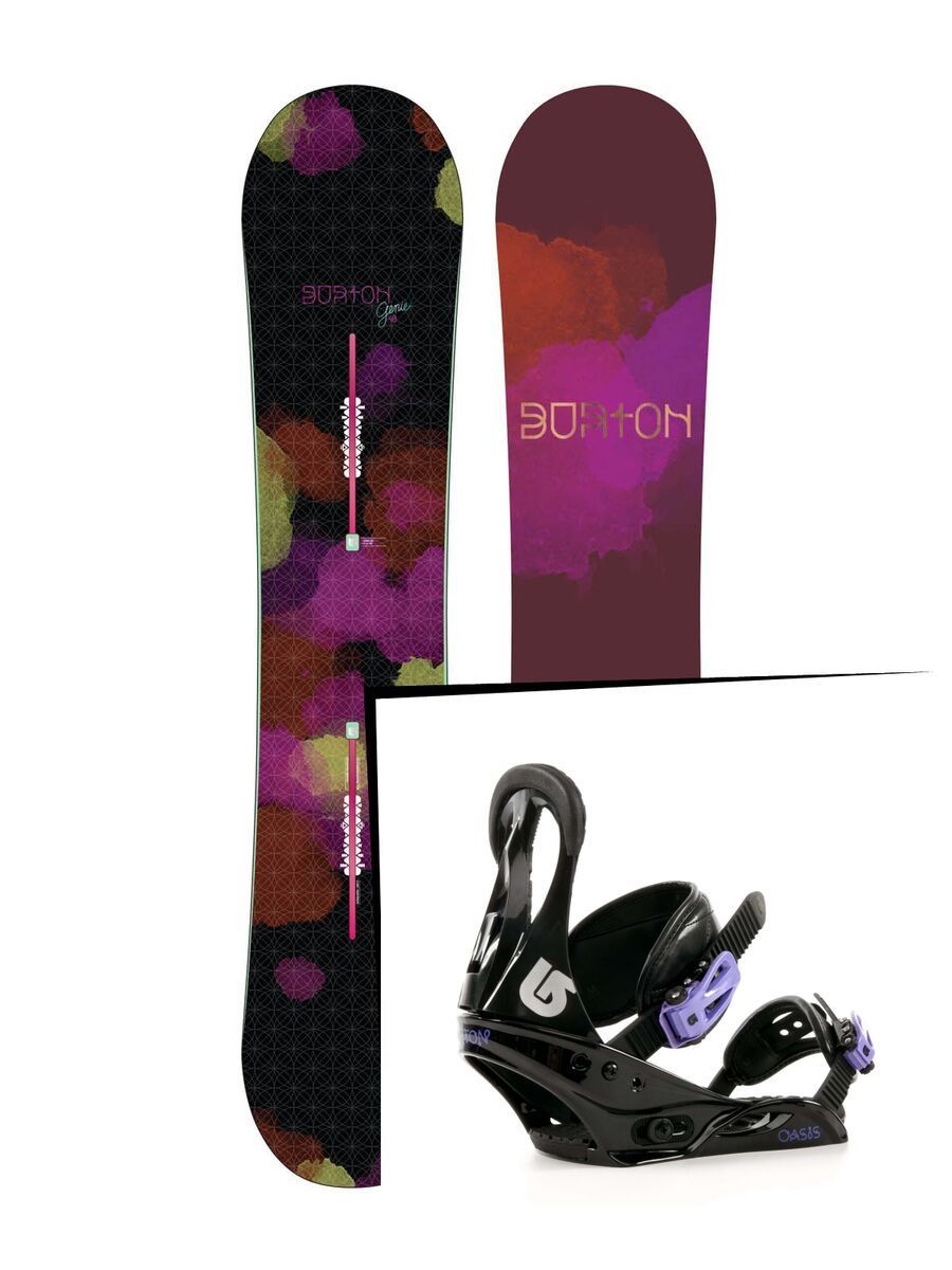 Set: Burton Genie 2015 +  Oasis (1192245S) - Bild 1