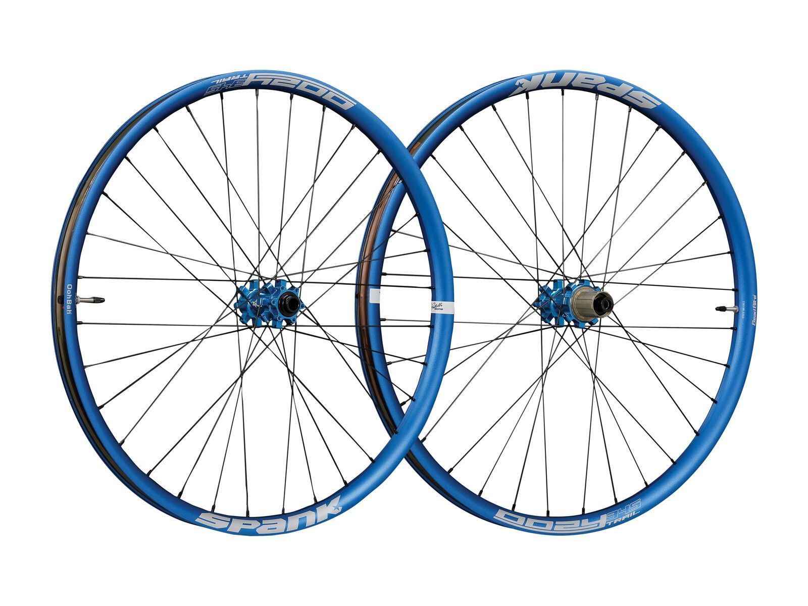 Spank Oozy Trail 345 Wheelset 27.5, blue - Bild 1