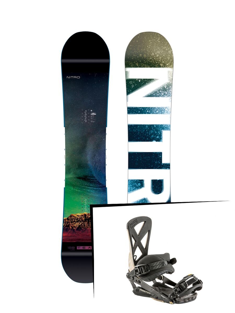 Set: Nitro Team Exposure Gullwing Wide 2019 + Nitro Phantom greywood - Bild 1