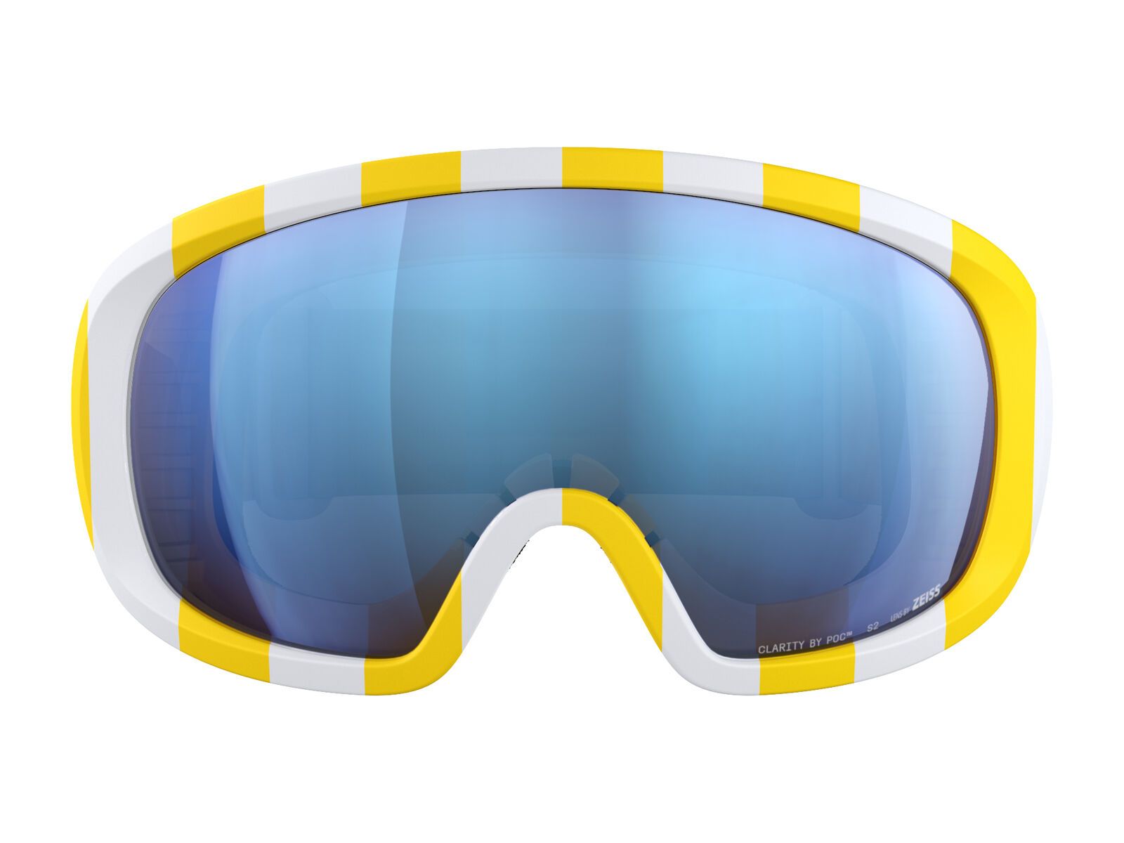 POC Fovea Mid, Clarity Hi. Intense Partly Sunny Blue / jaune/blanc - Bild 2