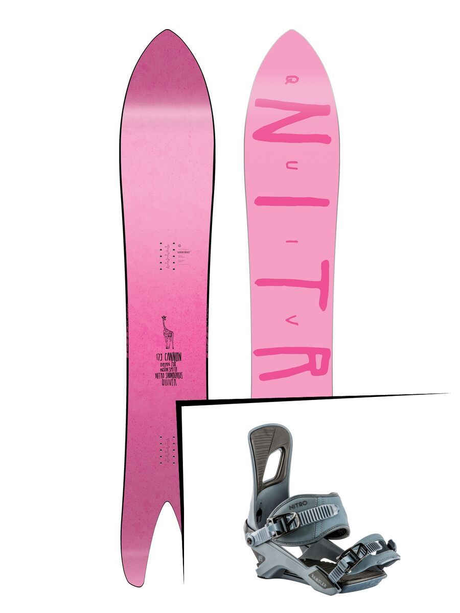 Set: Nitro Quiver Cannon 2019 + Nitro Rambler blue steel - Bild 1