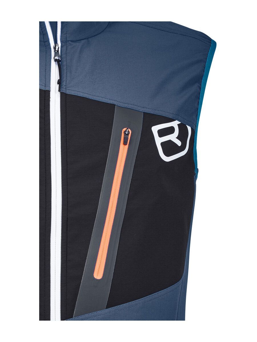 Ortovox Merino Light Skin Tofana Vest M, night blue - Bild 3