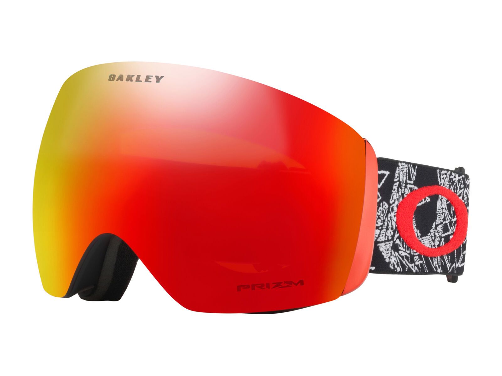 Oakley Flight Deck Seth Morrison Signature Prizm, craneos muertos red/Lens: prizm torch iridium - Bild 1