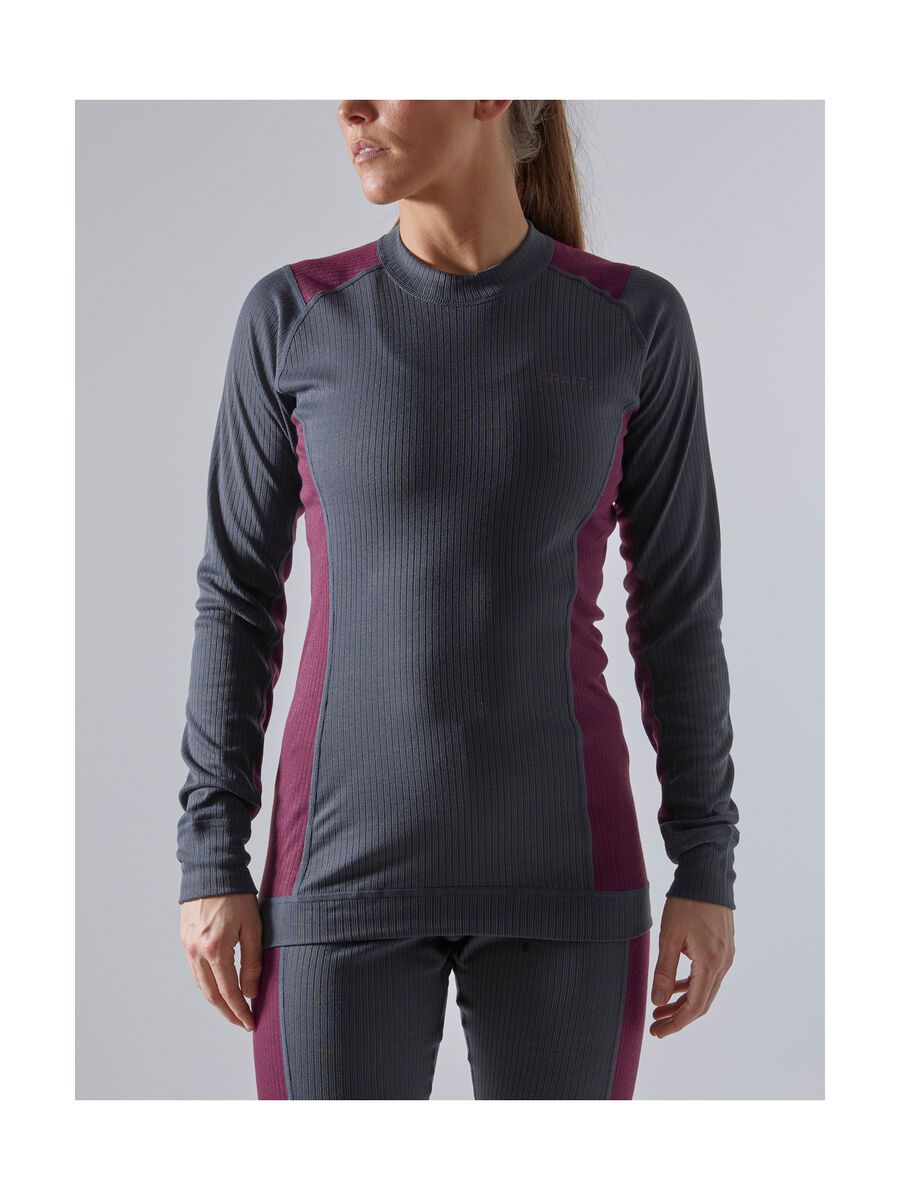 Craft Core Dry Baselayer Set W, asphalt/peak - Bild 4