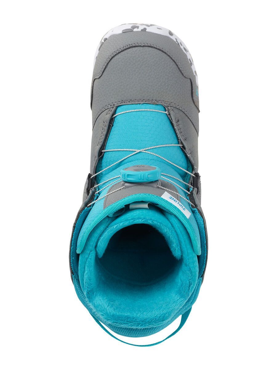 Burton Zipline Boa, gray/surf blue - Bild 5