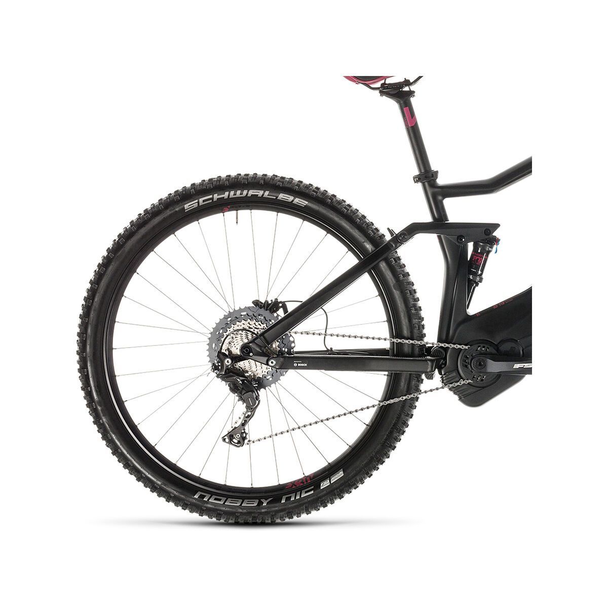 Cube Sting Hybrid 120 HPC SL 500 Kiox 27.5, carbon´n´berry - Bild 4