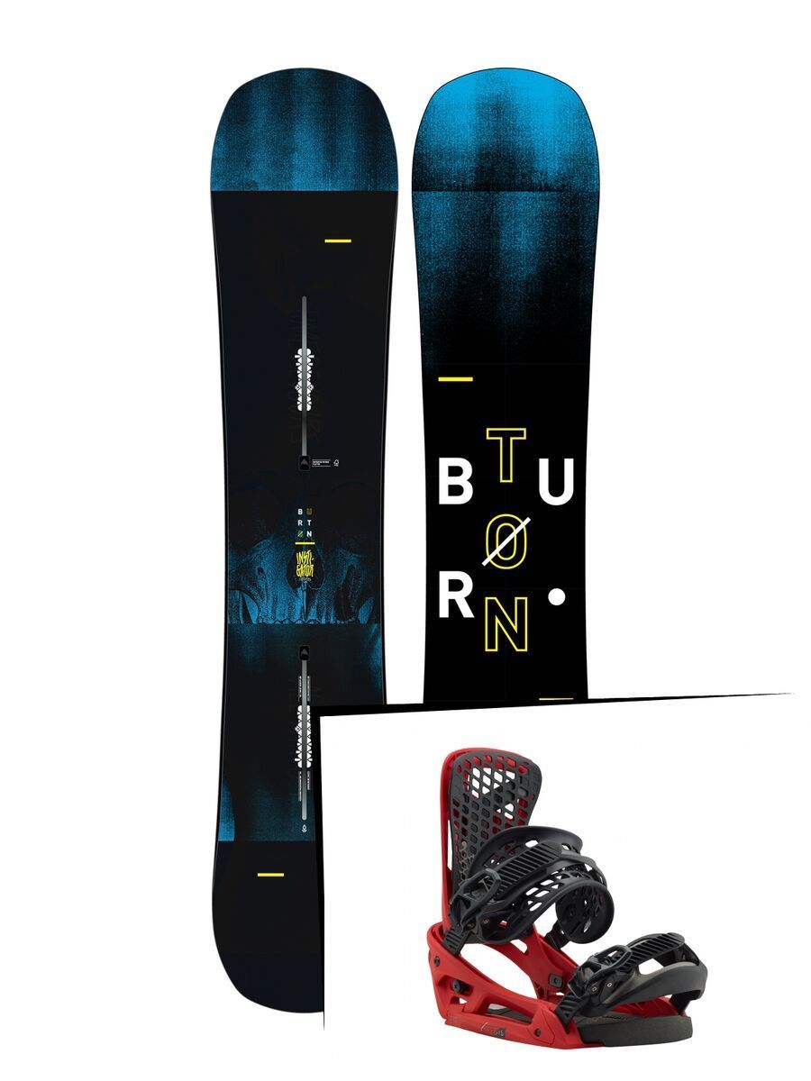 Set: Burton Instigator Wide 2019 + Burton Genesis EST red prophecy - Bild 1