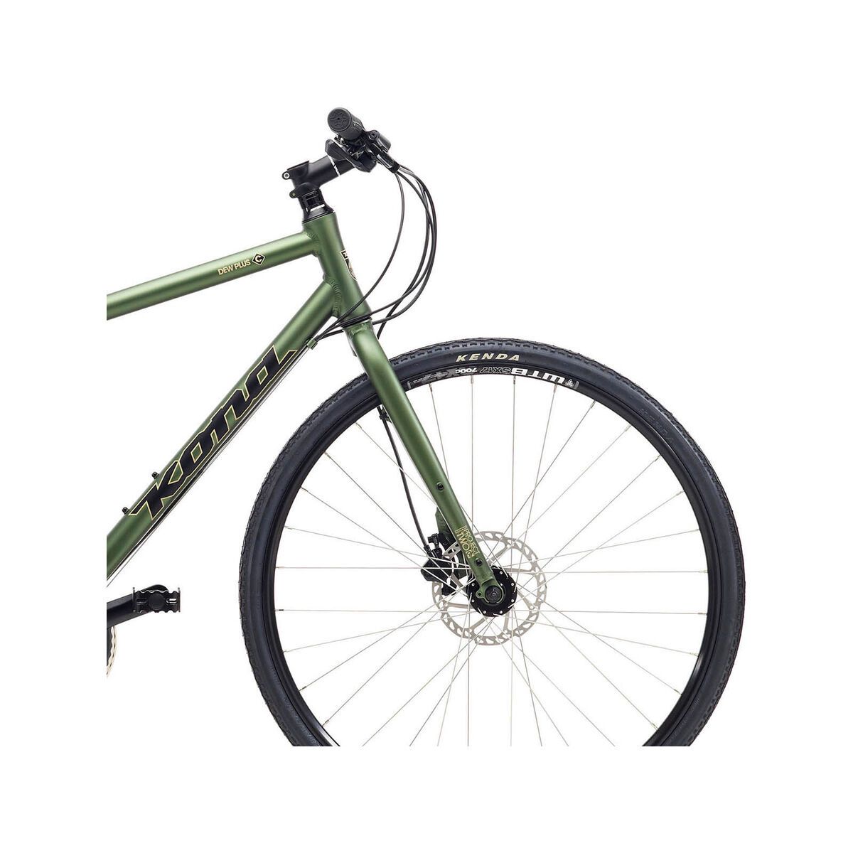 Kona Dew Plus, Matt Olive w/Black & Gumwall - Bild 5