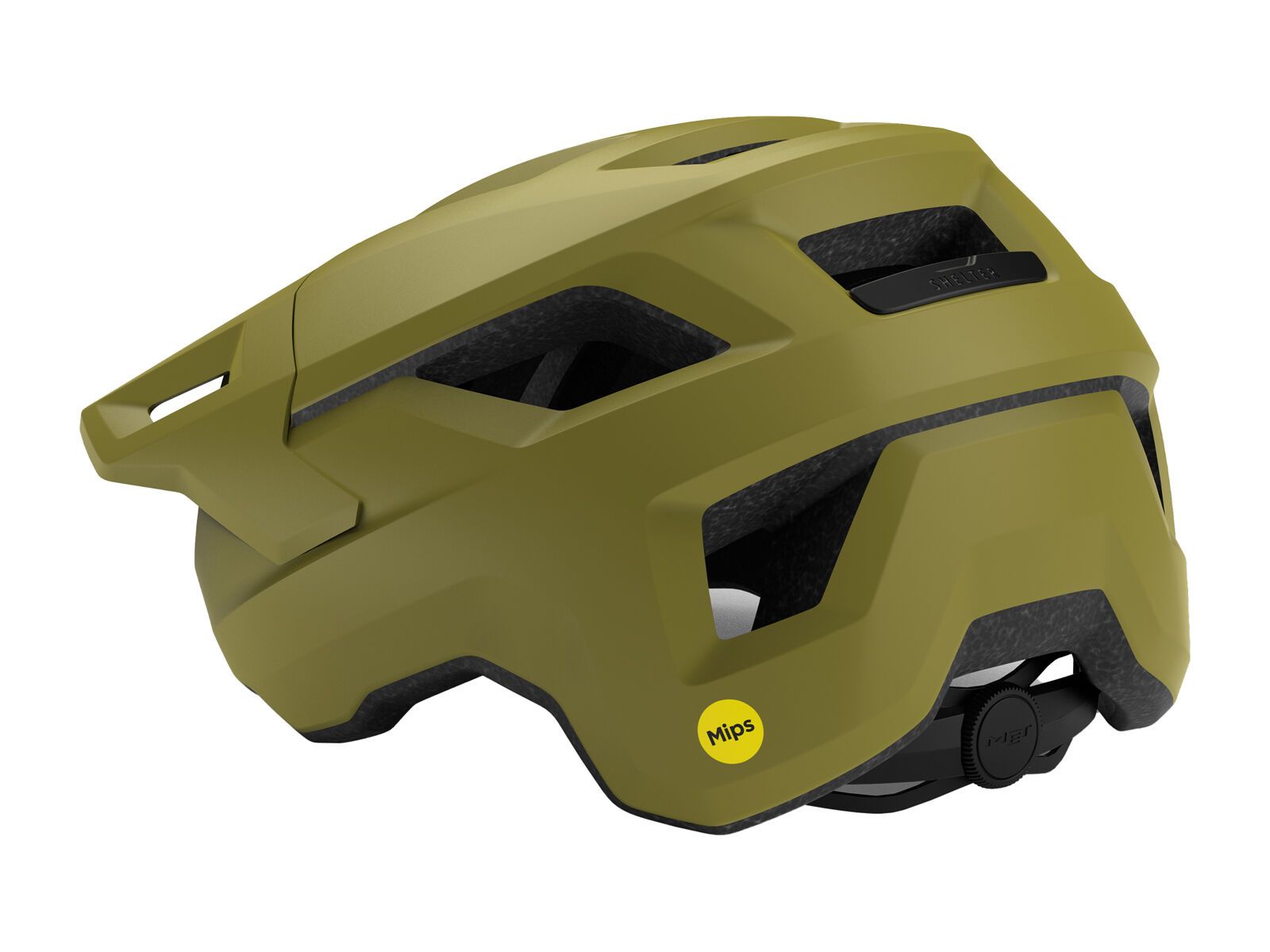 MET Shelter MIPS, olive/matt - Bild 3