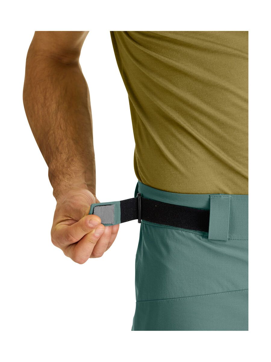 Ortovox Merino Deep Shell Mesola Pants M, arctic grey - Bild 3