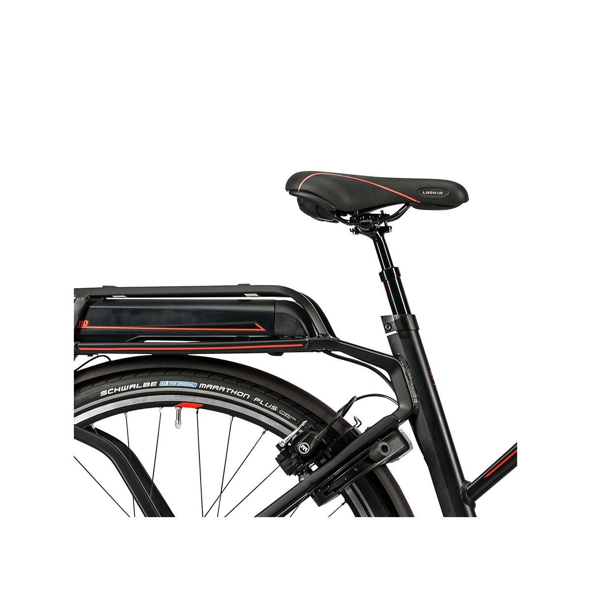 Cube Delhi Hybrid SL 500 Trapeze, glossy´n´flashred - Bild 6